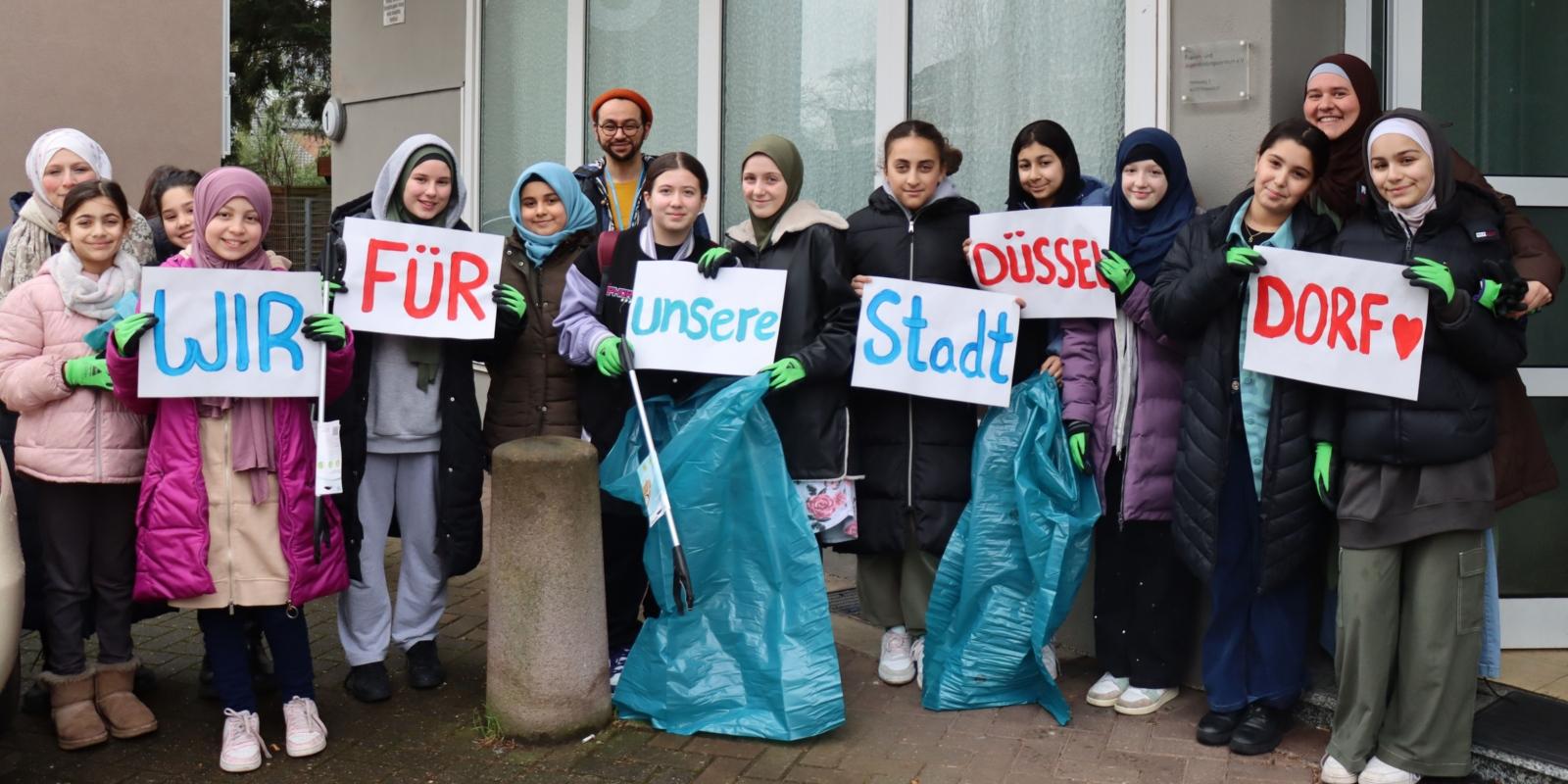 Dreck weg-Tag 2024 in Düsseldorf