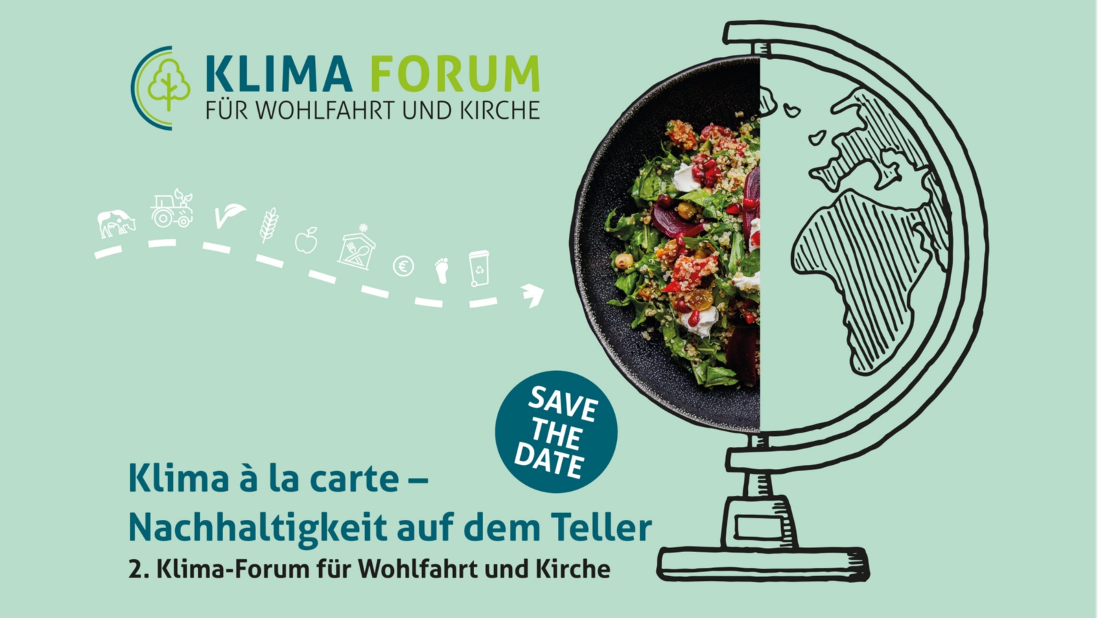 Save the date: 2. Klima-Forum für Wohlfahrt und Kirche