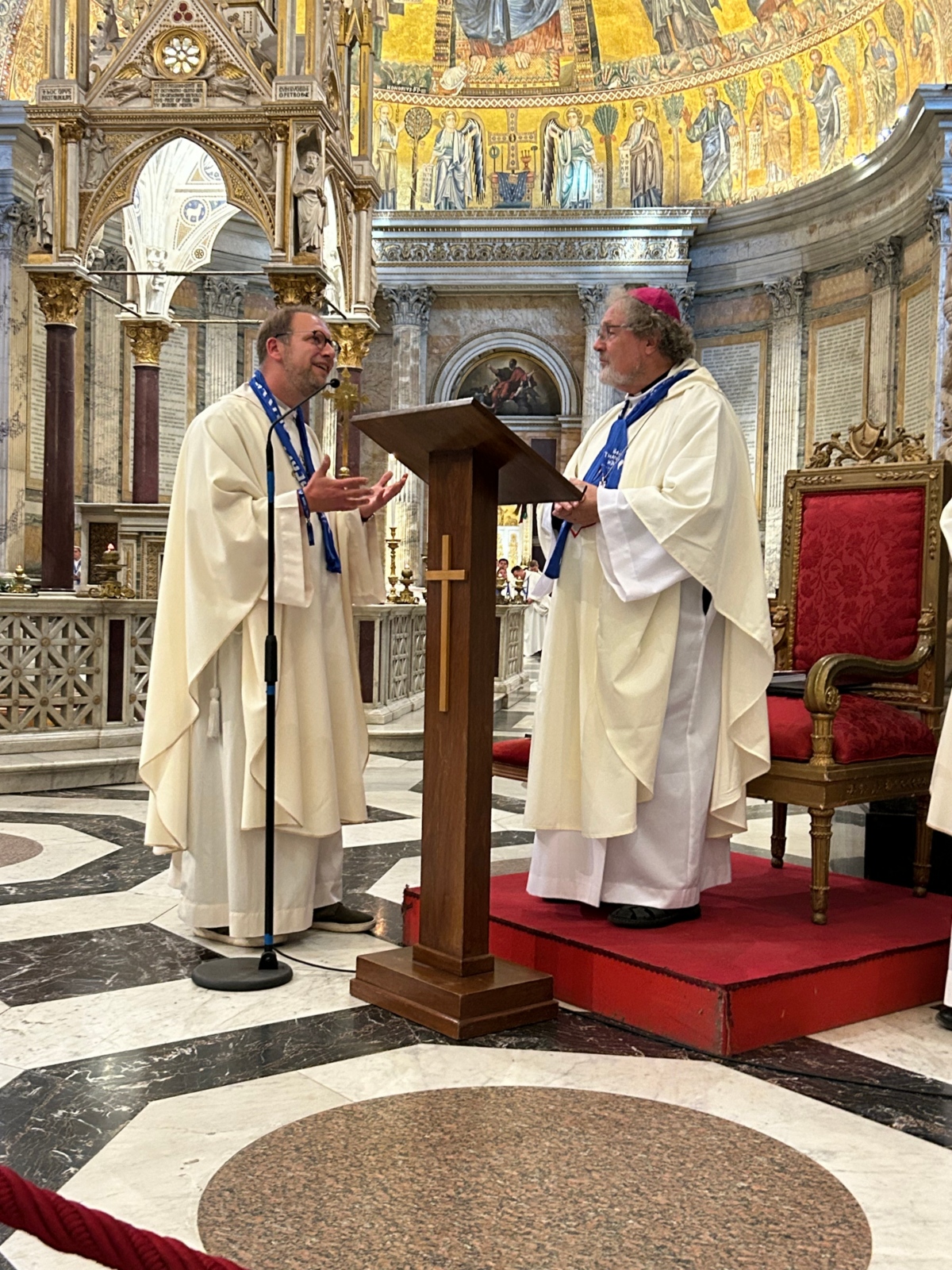 Foto vom Abschlussgottesdienst in Rom