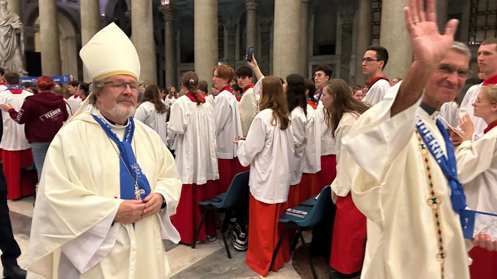 Foto vom Abschlussgottesdienst in Rom