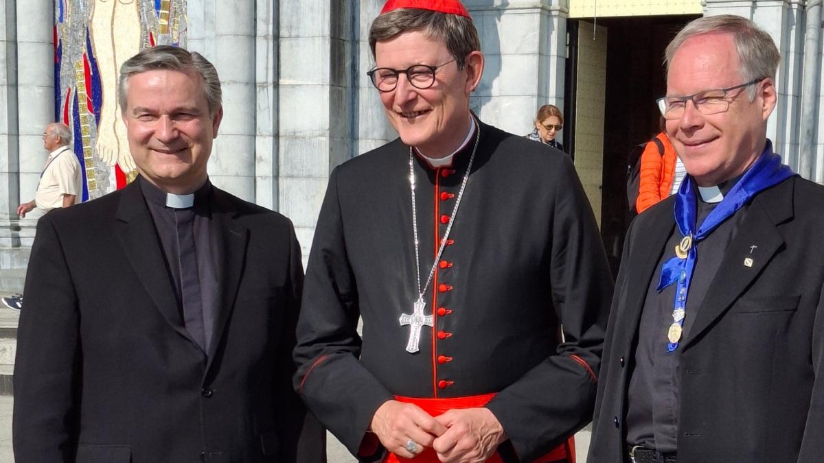 Msgr. Hofmann, Kardinal Woelki, Pfarrer Darscheid