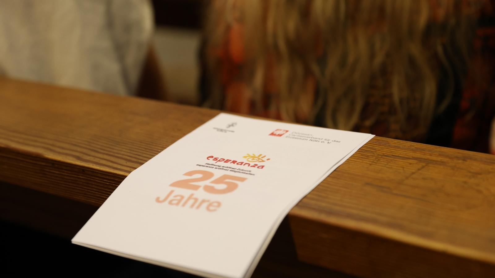Esperanza feiert 25-jähriges Jubiläum mit Kardinal Woelki