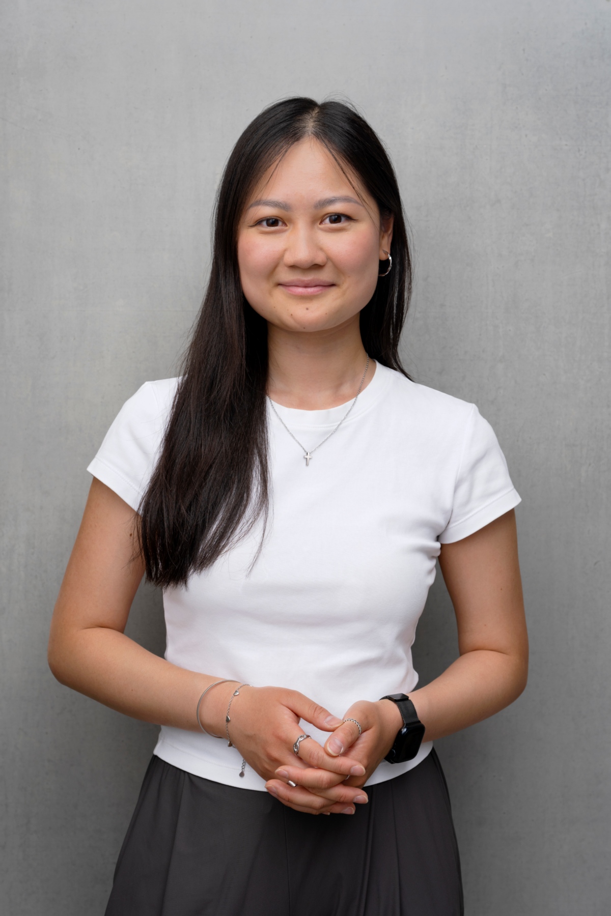 Ellie, 28 Jahre alt, hat sich für die Taufe entschieden.