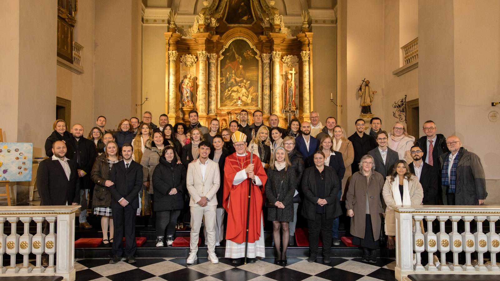 Erwachsenenfirmung in Wuppertal (22.11.2025) mit Kardinal Woelki