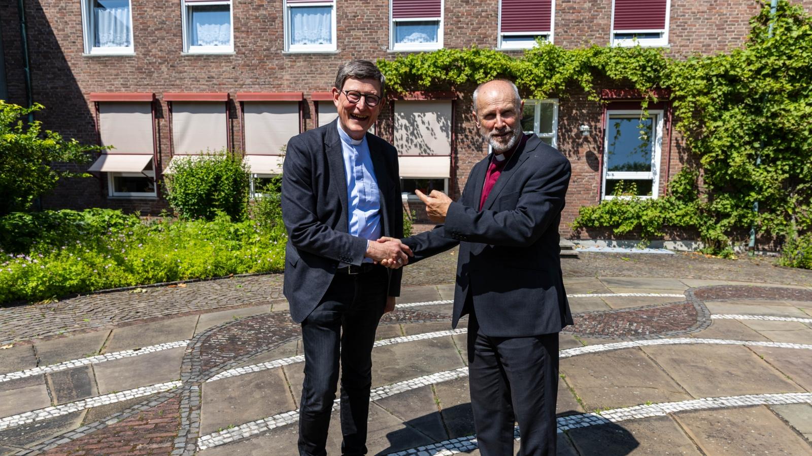 Bishop Ric Thorpe trifft Kardinal Woelki