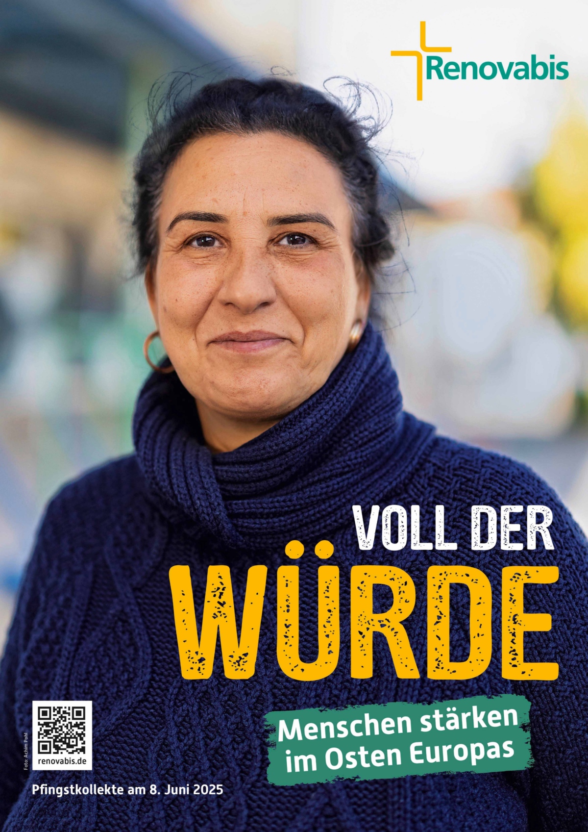 Aktionsplakat der Renovabis-Pfingstaktion 2025