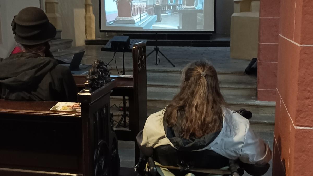 Probeführung in Sankt Servatius