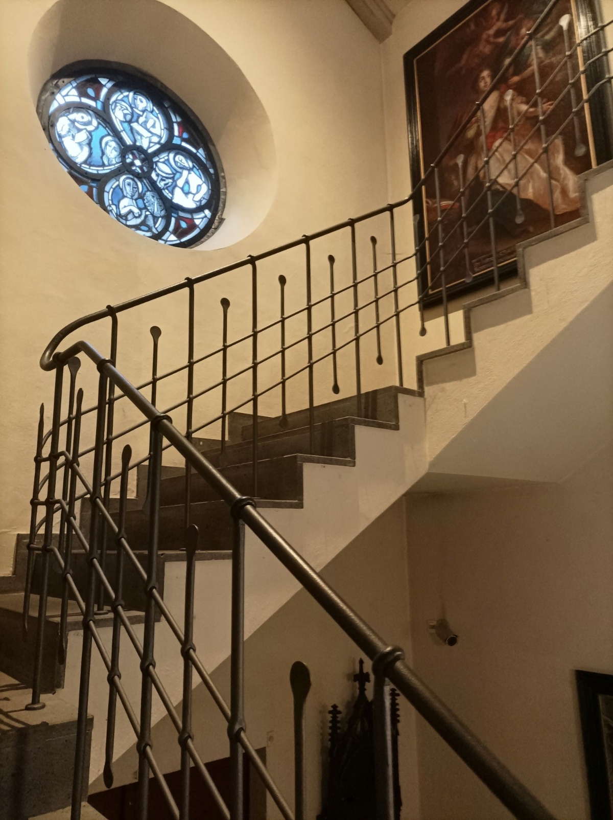 Treppe zur Schatzkammer