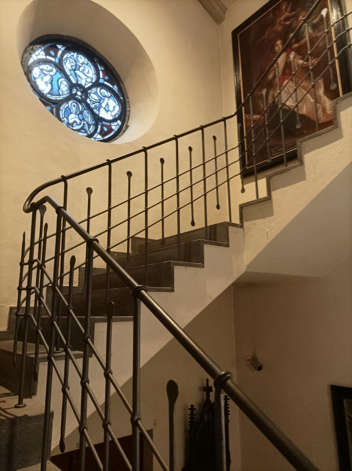 Treppe zur Schatzkammer