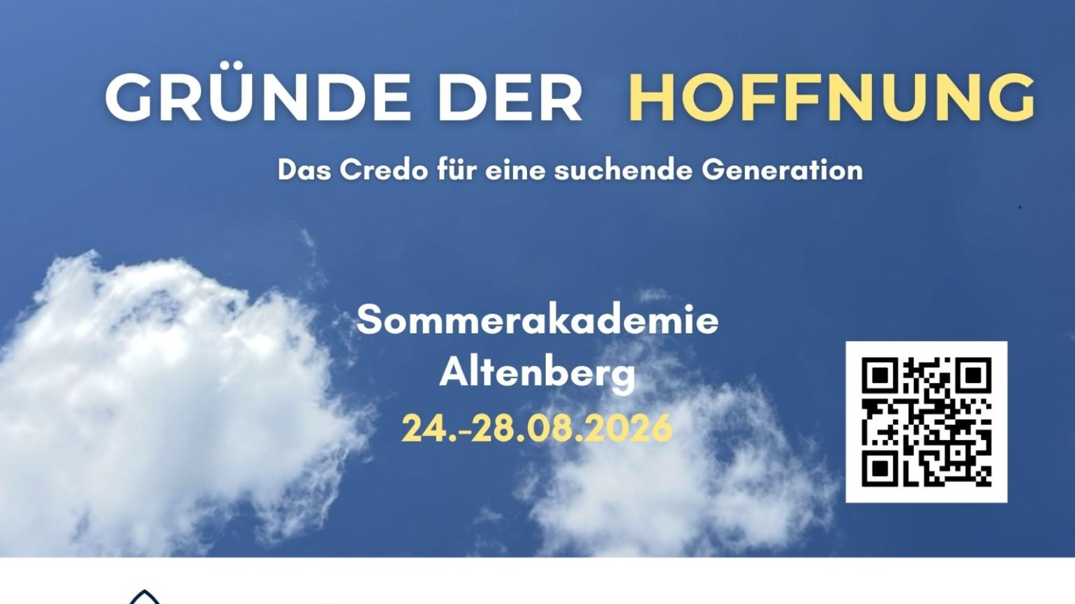 Gründe der Hoffnung