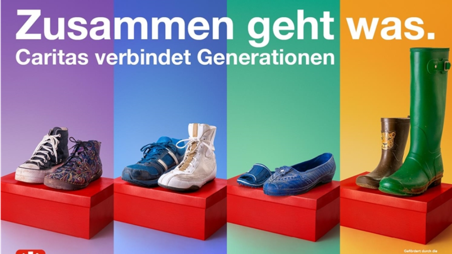 Banner der Caritas-Jahreskampagne 2026