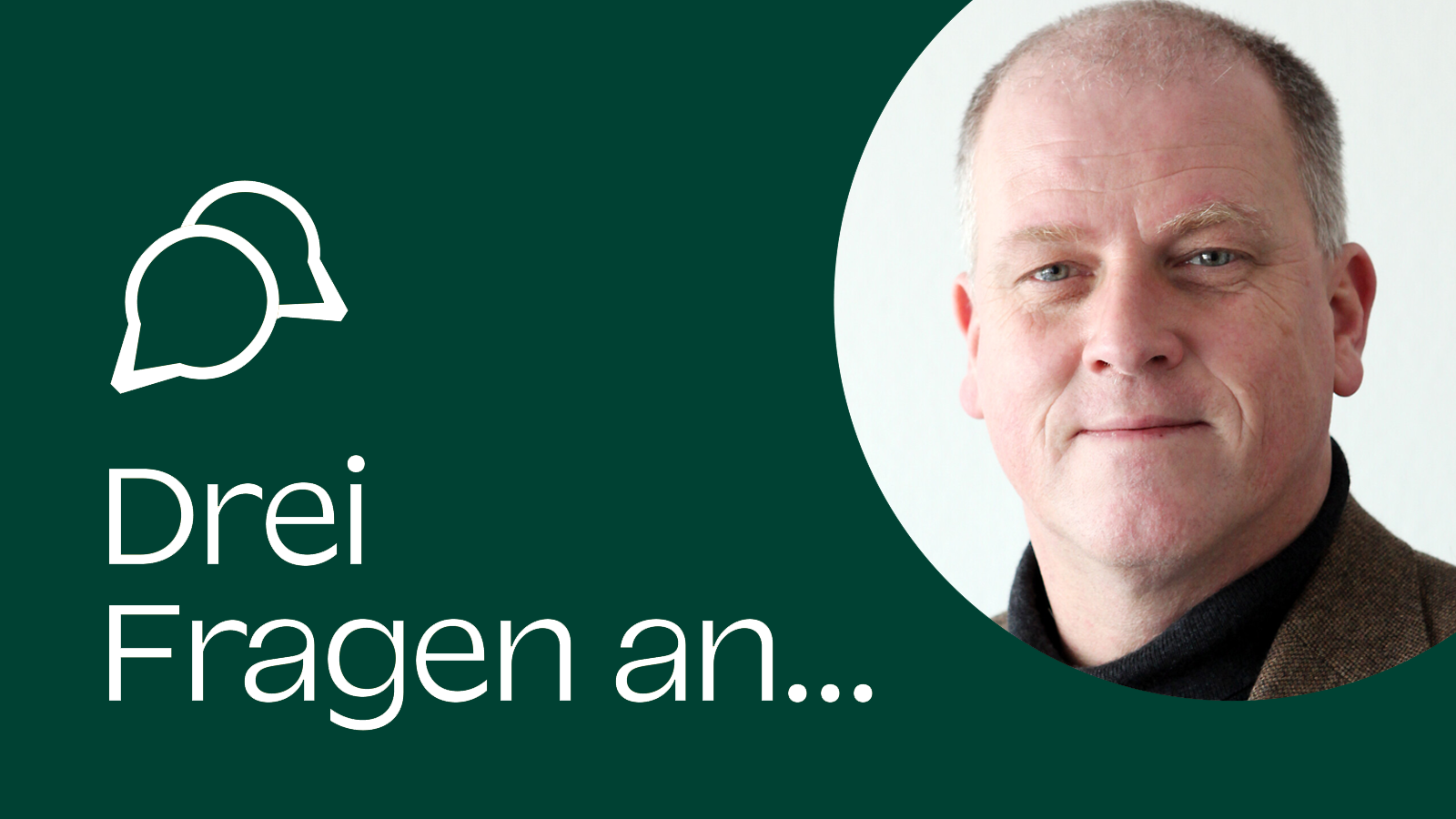 Drei Fragen an: Robert Boecker