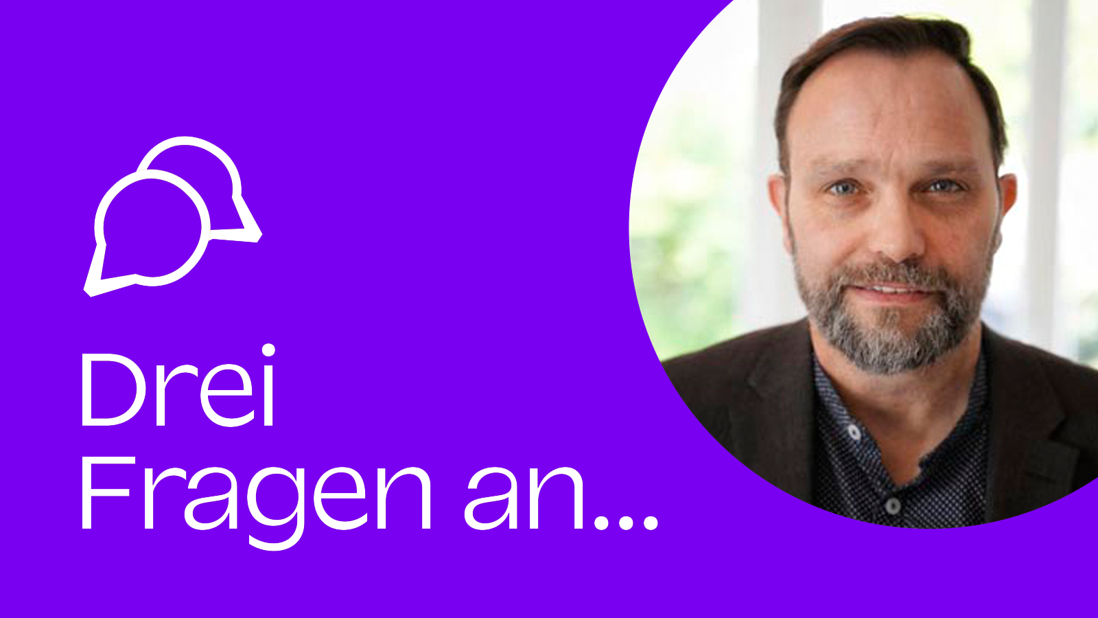 Drei Fragen an Manfred Höges