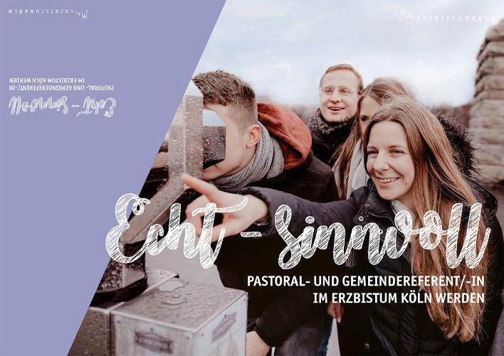 Flyer echt-sinnvoll - Pastoral- und Gemeindereferenten