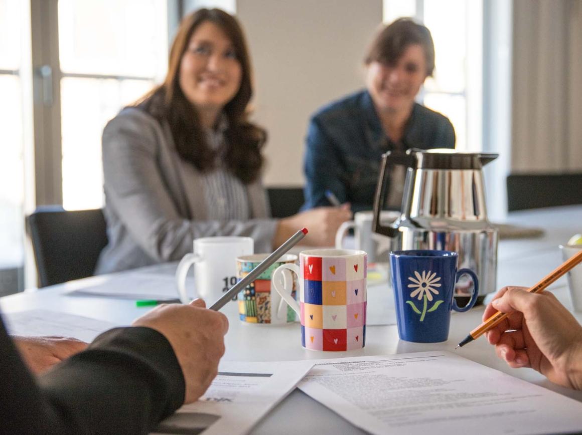 Das Team der Abteilung Personalentwicklung und Gesundheit