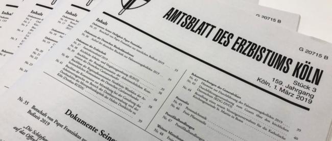 Amtsblatt des Erzbistums Köln