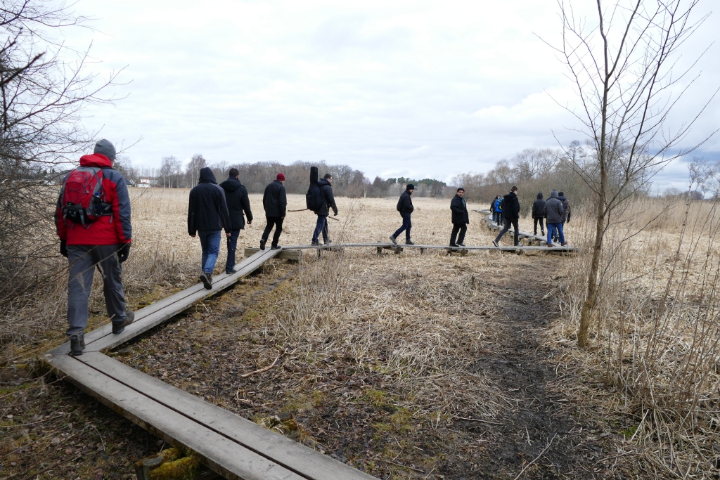 Auf dem Weg nach Uppsala