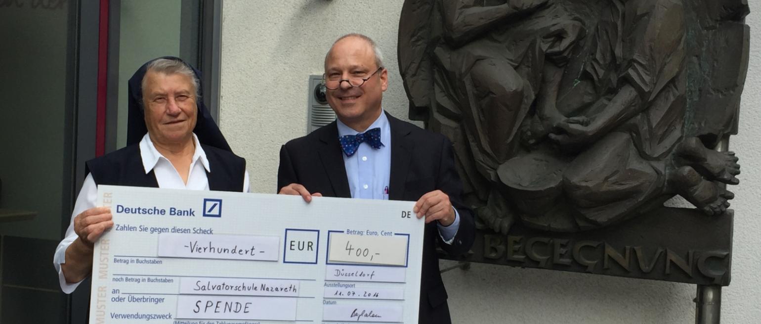 Spende Schule Nazareth