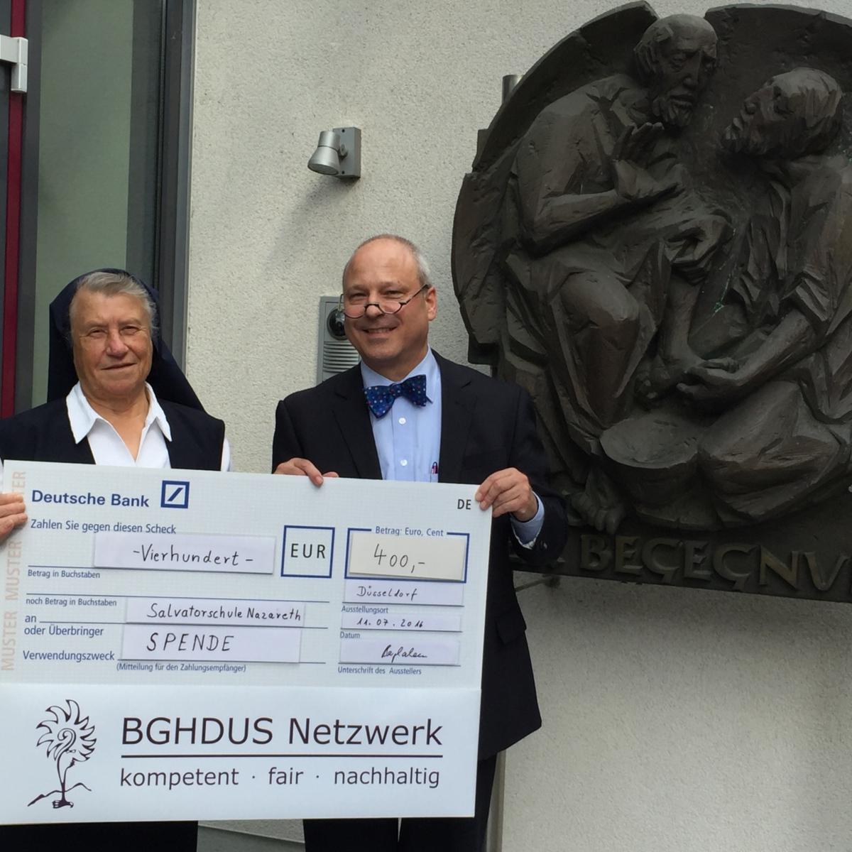 Spende Schule Nazareth