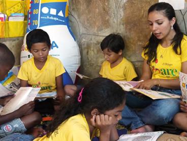 Zu Hause und Zukunft für brasilianische Straßenkinder