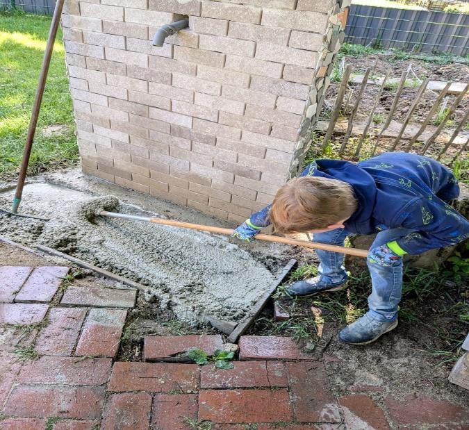 Gartenprojekt der Kindergruppe 'Noah'