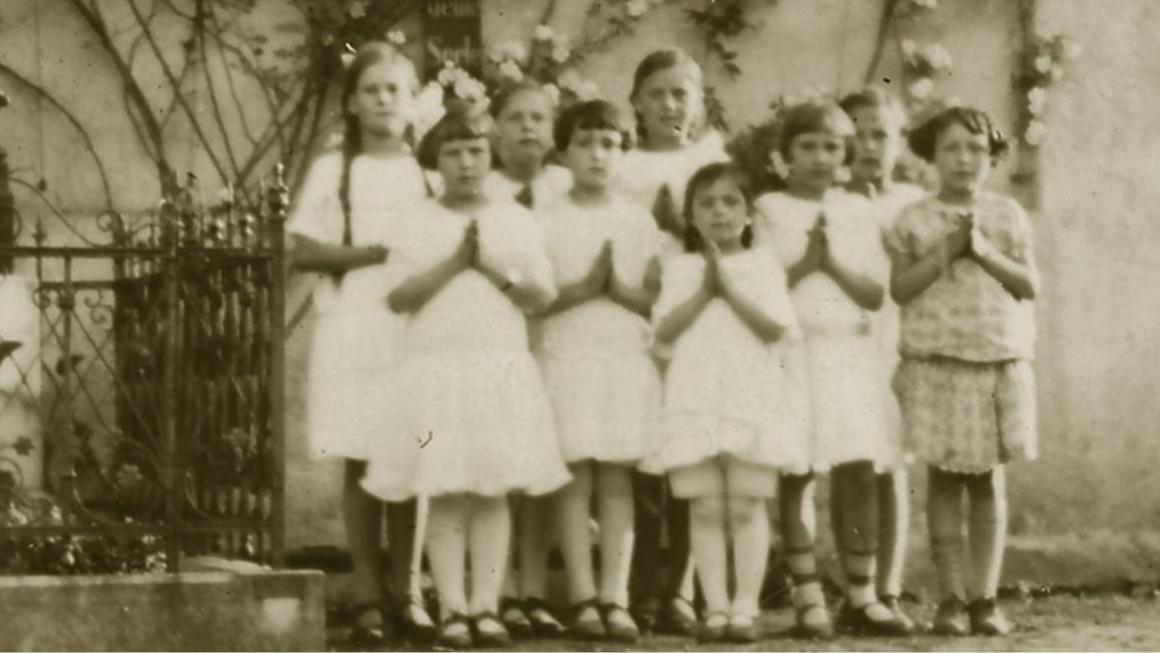 Kommunionkinder 20er Jahre