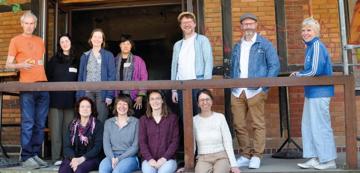 Workshop mit den Künstlern im April 2025 in Utopiastadt mit den Künstlern