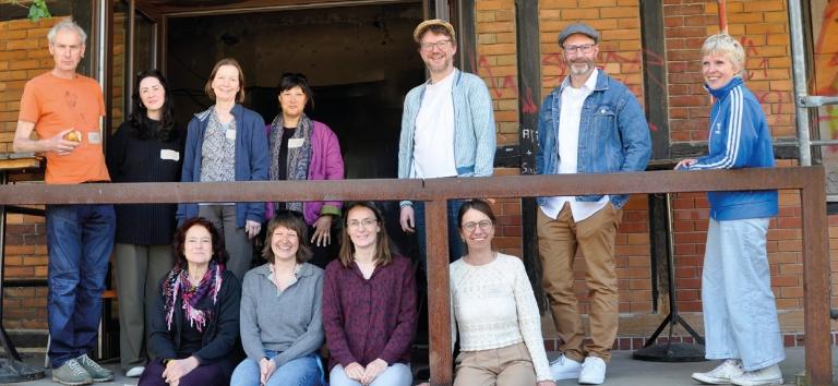 Workshop mit den Künstlern im April 2025 in Utopiastadt mit den Künstlern