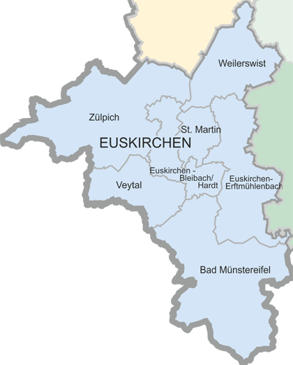 Erftstadt, Kreisdekanat Rhein-Erft-Kreis, Kirchengemeinden