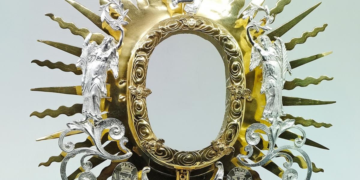 Strahlenmonstranz St. Maria Rosenkranzkönigin, Wachtberg-Berkum