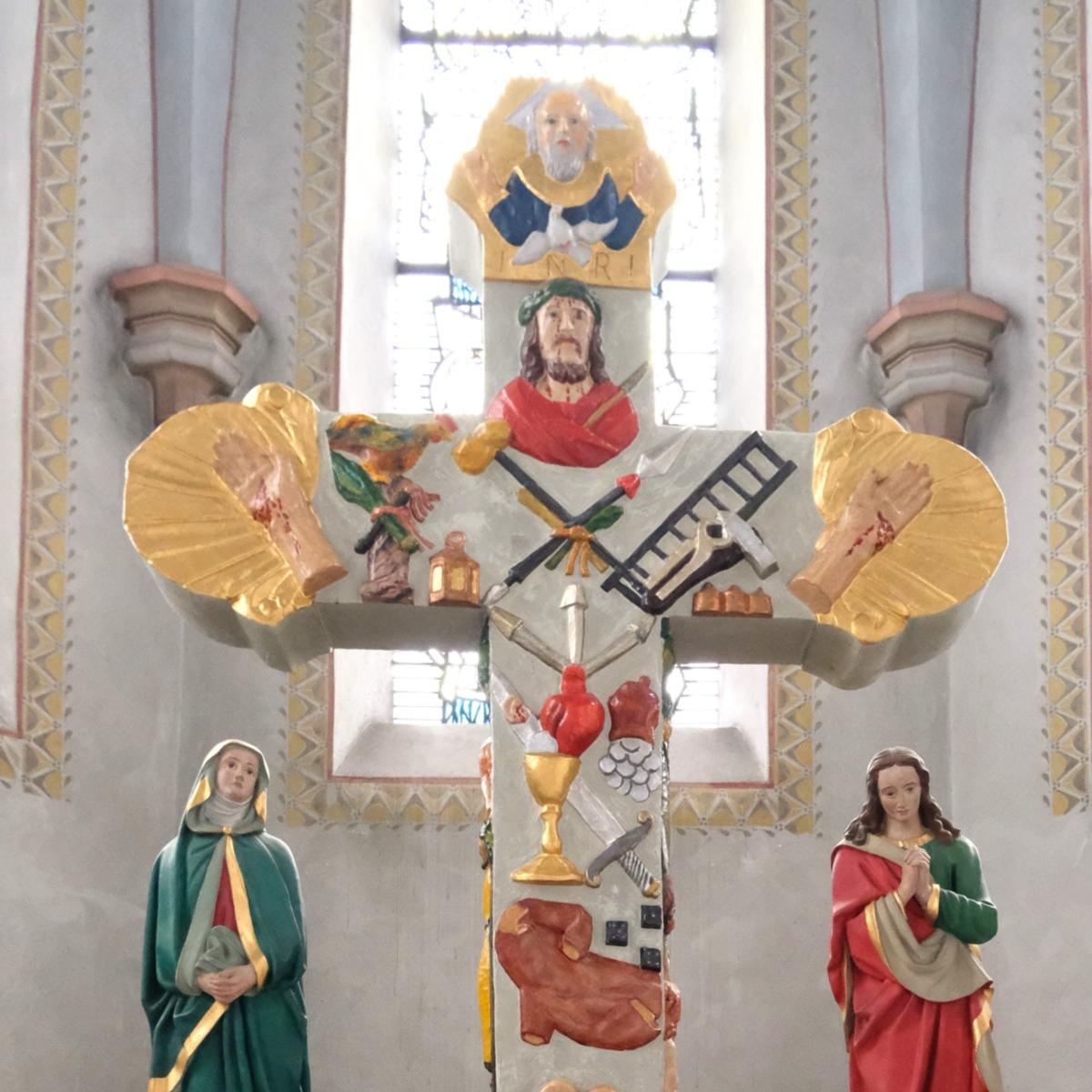 Hermerath, St. Anna, Arma-Christi-Kreuz