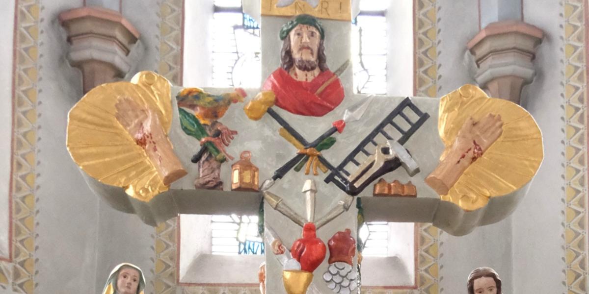 Hermerath, St. Anna, Arma-Christi-Kreuz