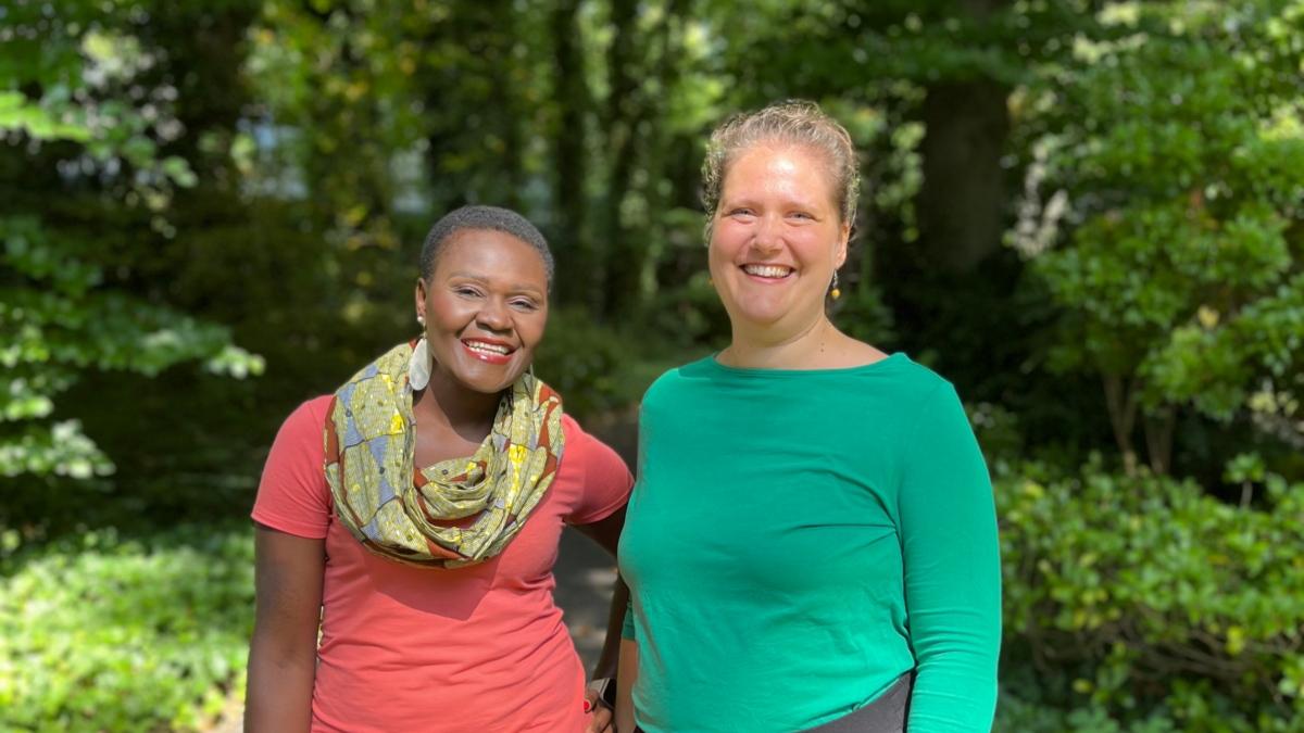 Laura Tinzoh und Julia Mbaye