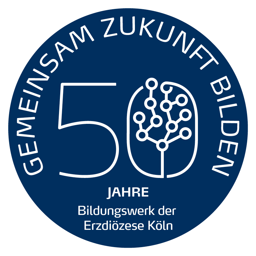 50 Jahre Bildungswerk der Erzdiözese Köln e.V. - Grafik zum Jubiläum