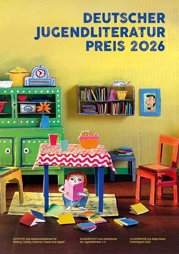 Plakat Deutscher Jugendliteraturpreis 2026