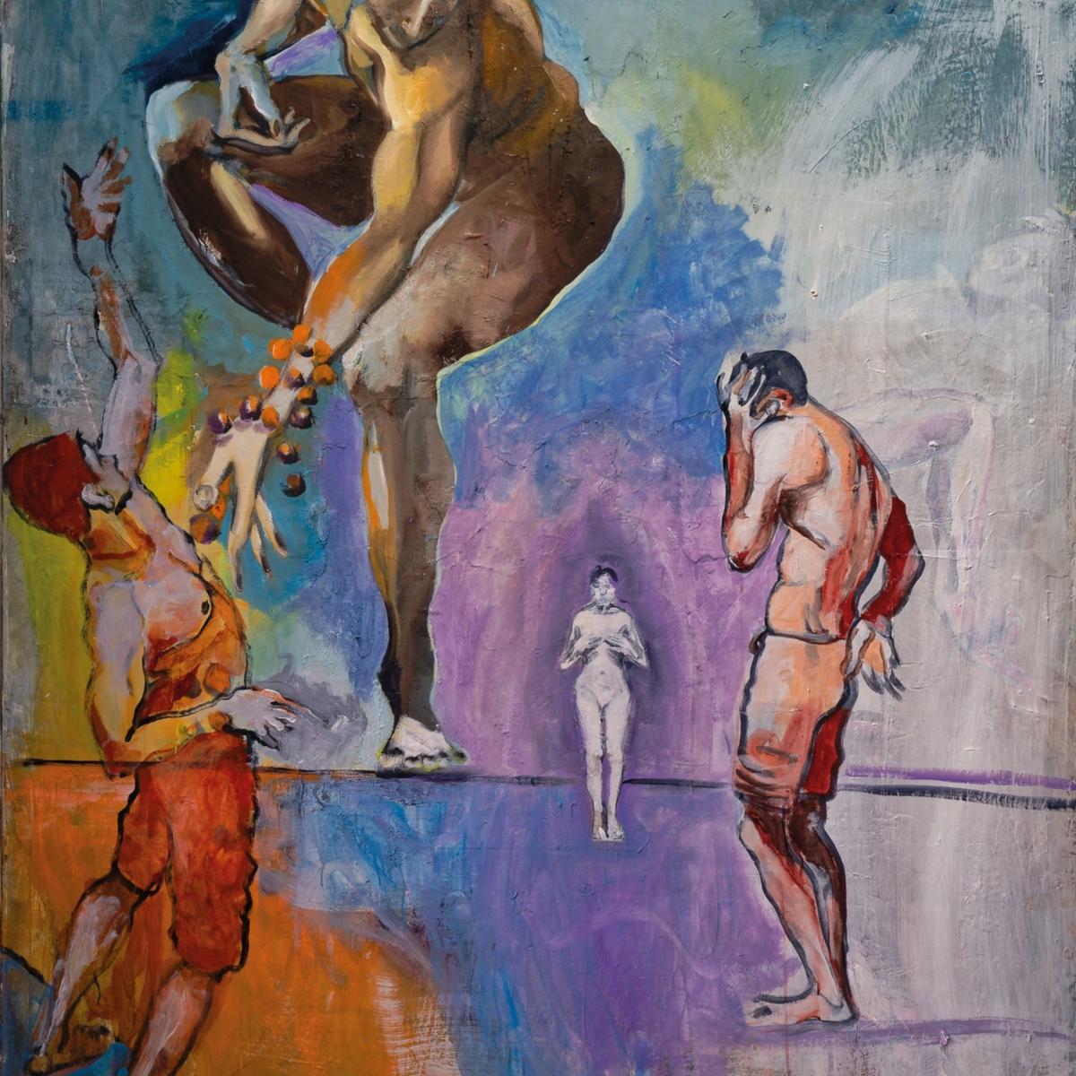 Thank You All - 2013 Oil on canvas 195 x 150 cm
