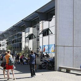 Flüchtlinge an der Erzbischöflichen Marienschule in Opladen