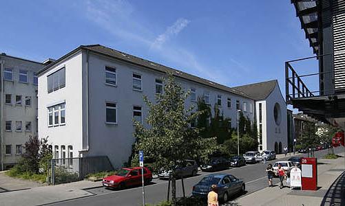 Flüchtlinge an der Erzbischöflichen Marienschule in Opladen