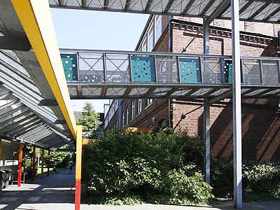 Flüchtlinge an der Erzbischöflichen Marienschule in Opladen