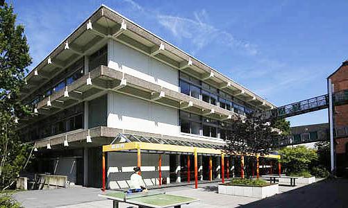 Flüchtlinge an der Erzbischöflichen Marienschule in Opladen