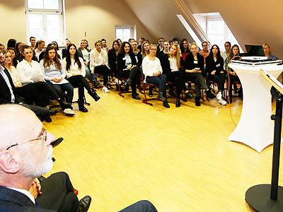 Landtagspräsidentin zu Gast im Berufskolleg Marienberg