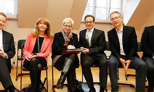 Landtagspräsidentin zu Gast im Berufskolleg Marienberg