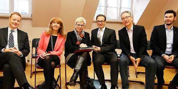 Landtagspräsidentin zu Gast im Berufskolleg Marienberg