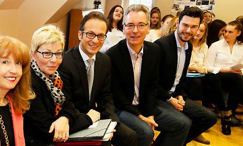 Landtagspräsidentin zu Gast im Berufskolleg Marienberg