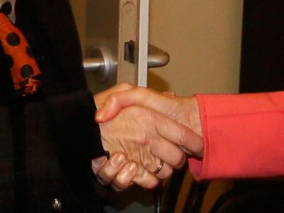 Landtagspräsidentin zu Gast im Berufskolleg Marienberg