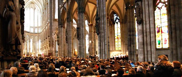 Erzbistum Köln Katholische Freie Schulen Wallfahrt Bildung Erziehung Religion Kirche 100-jähriges Bestehen der Erzbischöflichen Liebfrauenschule in Köln