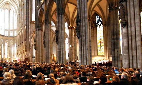Erzbistum Köln Katholische Freie Schulen Wallfahrt Bildung Erziehung Religion Kirche 100-jähriges Bestehen der Erzbischöflichen Liebfrauenschule in Köln