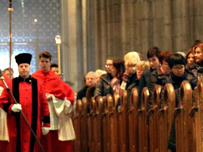 Erzbistum Köln Katholische Freie Schulen Wallfahrt Bildung Erziehung Religion Kirche 100-jähriges Bestehen der Erzbischöflichen Liebfrauenschule in Köln