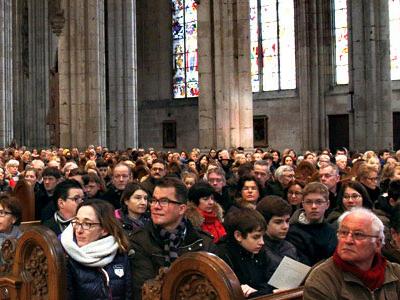 Erzbistum Köln Katholische Freie Schulen Wallfahrt Bildung Erziehung Religion Kirche 100-jähriges Bestehen der Erzbischöflichen Liebfrauenschule in Köln
