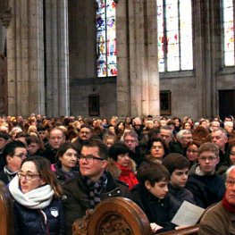 Erzbistum Köln Katholische Freie Schulen Wallfahrt Bildung Erziehung Religion Kirche 100-jähriges Bestehen der Erzbischöflichen Liebfrauenschule in Köln